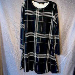 Plaid Tunic Dress